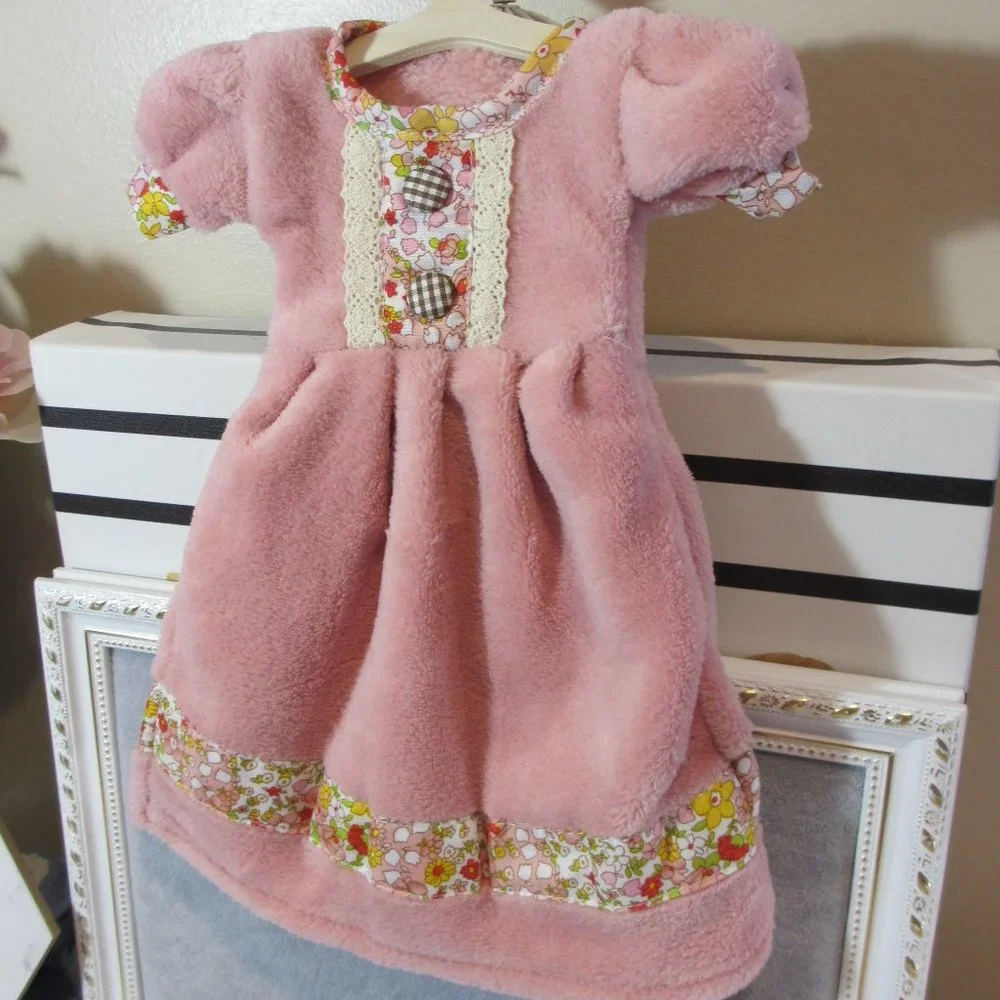 Pink Dress Hand Towel